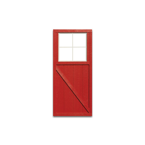 JDM Outdoors Wood Door Cottage Braced