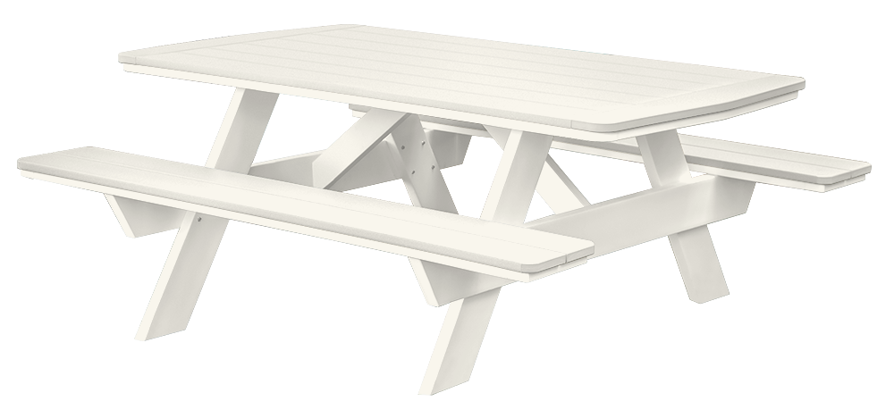 Picnic Table with Benches Image