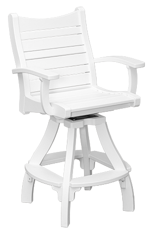 Bay Shore Pub Chair, swivel with arms Image