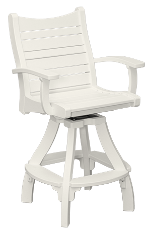 Bay Shore Pub Chair, swivel with arms Image