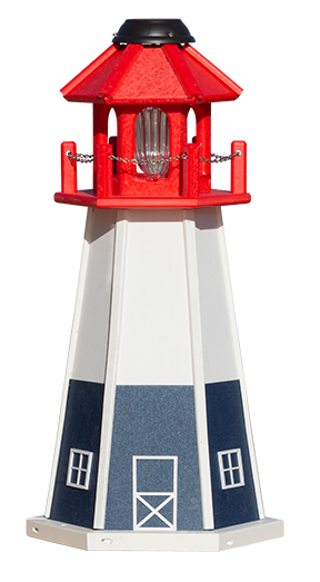 Patriot Lighthouse with Electric Light Image